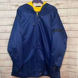Vintage Nike Reversible Fleece Puffer Jacket